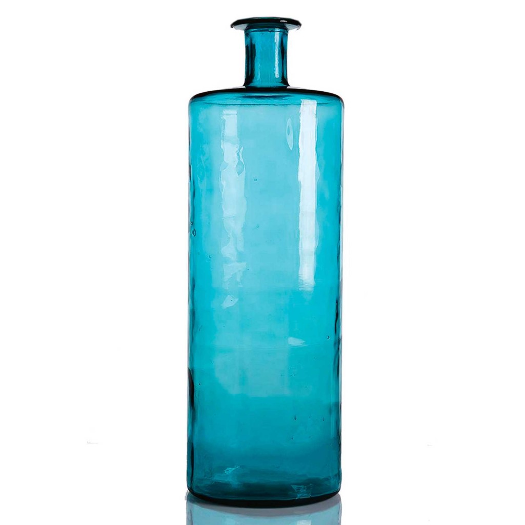 Aqua-Glass-Vase-Large