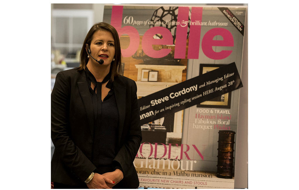 Tanya shares her styling expertise at our Domayne at Home event