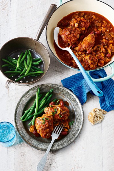 Slow-Cooker Chicken Cacciatore