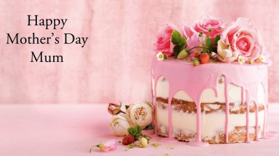 Rosewater and White Chocolate Naked Cake