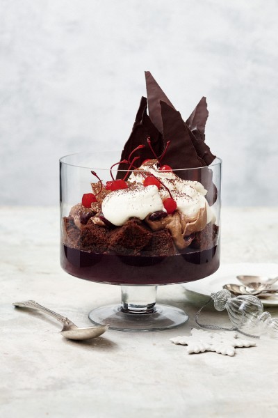 Black Forest Chocolate Mousse Trifle