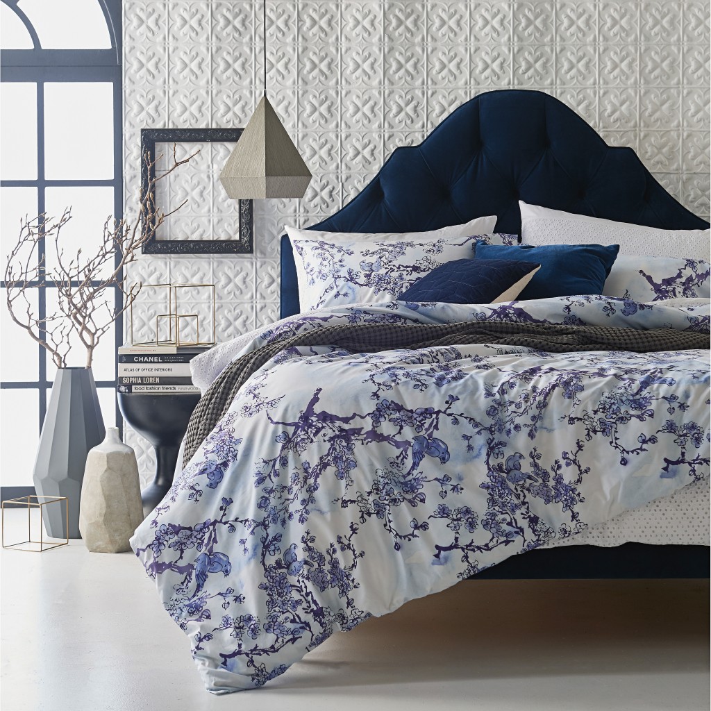 The ‘Willow’ quilt cover’s eye-catching pattern is a great way to make your bed setting stand out. Choose a quilt cover that matches your sense of style and let your personality shine through this summer!