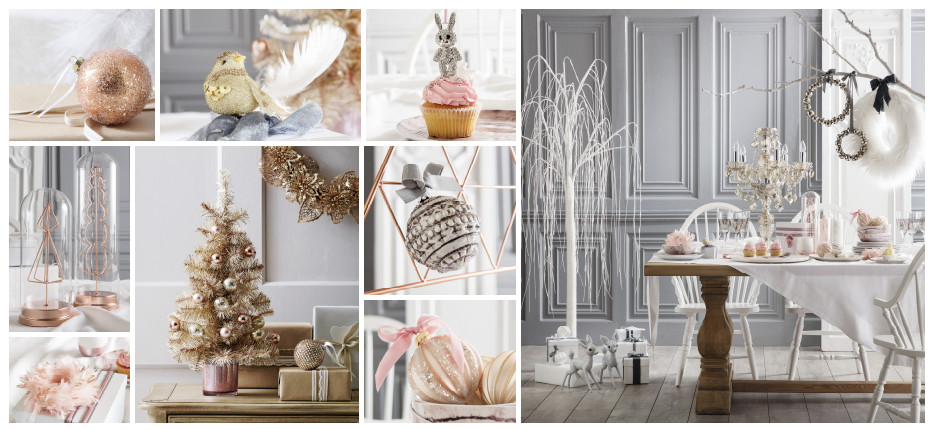 Blush Luxe Christmas Decoration Ideas
