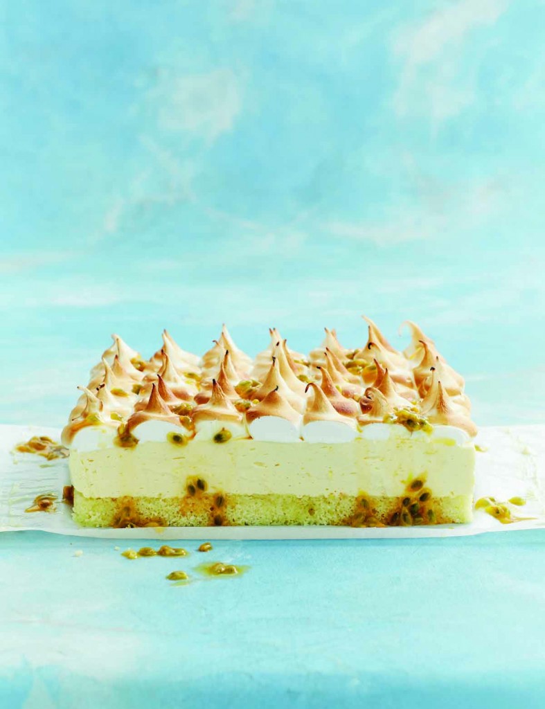 Frozen Passionfruit Sponge Cake recipe