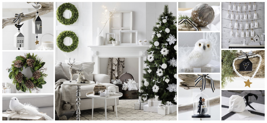 White Wonderland Christmas Decoration Ideas